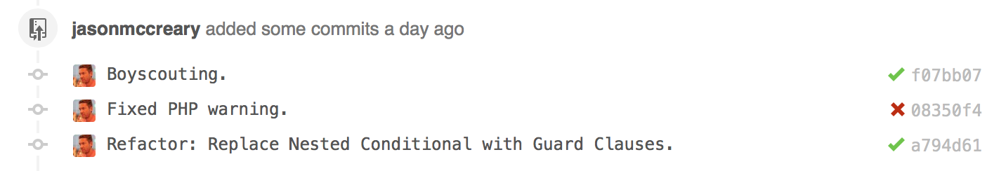 Boyscouting Commit